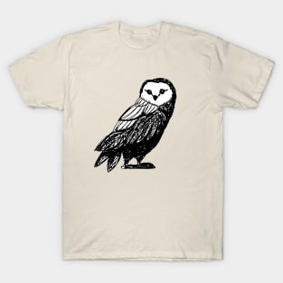 Hand Drawn Owl T-Shirt